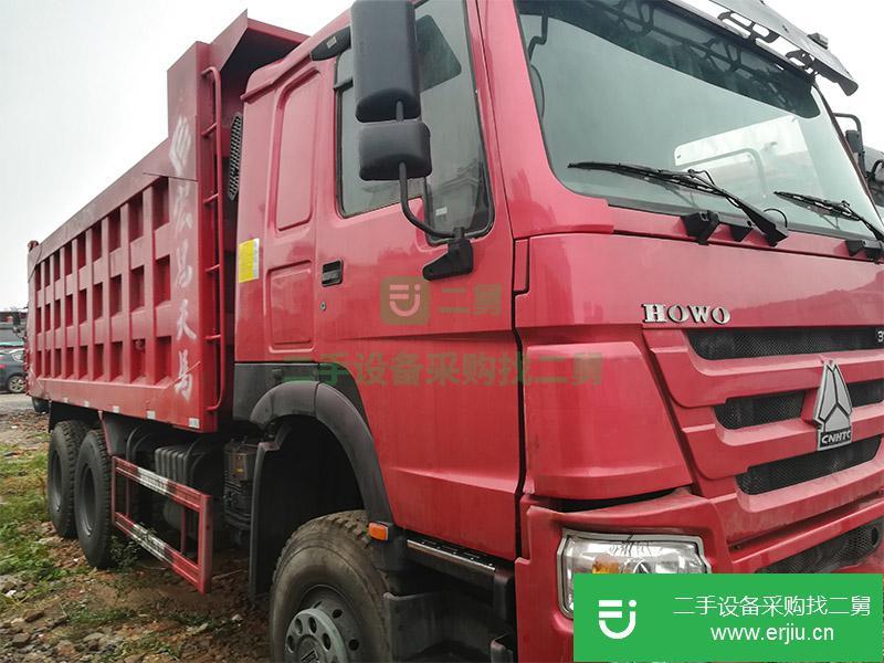 江西出售二手中國重汽380馬力自卸車