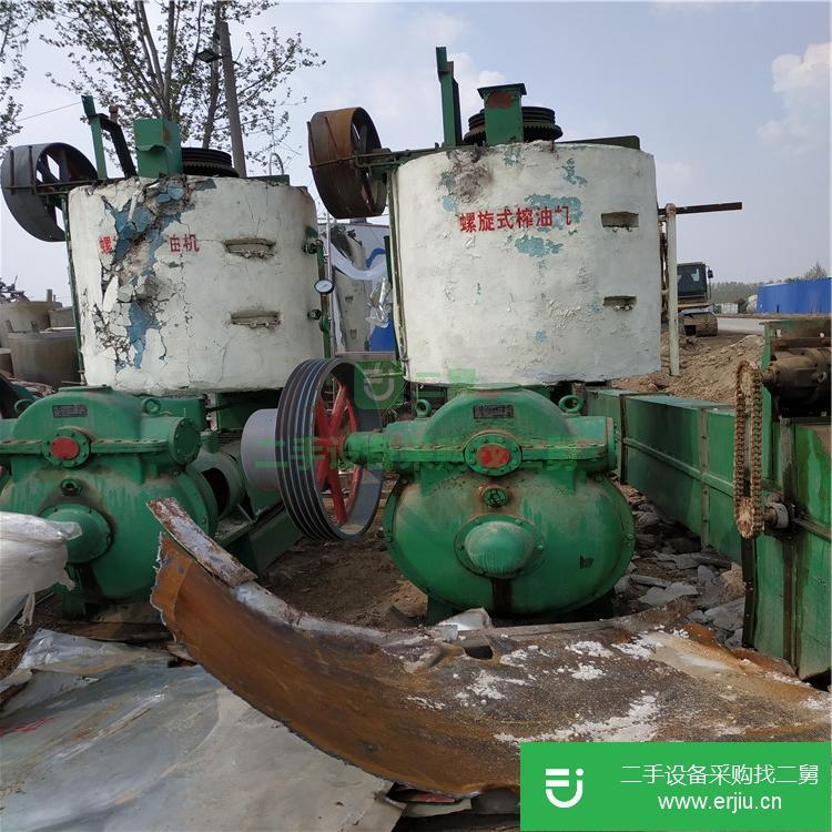 山東出售二手螺旋式榨油機