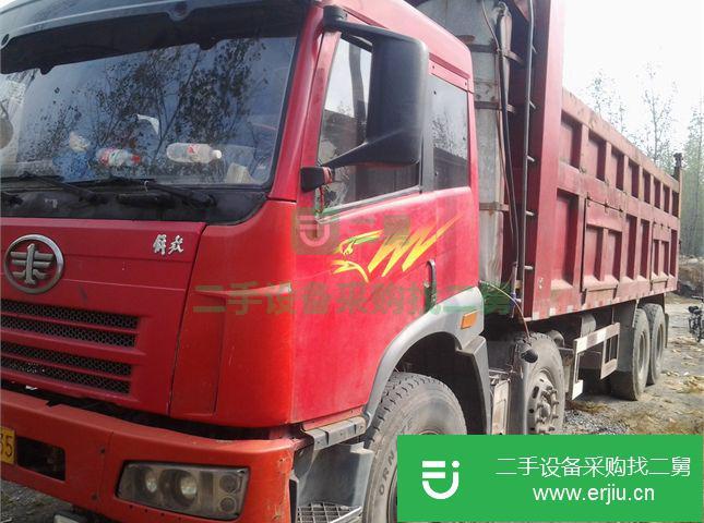江蘇出售二手一汽解放自卸車   奧威(J5P)重卡 350馬力