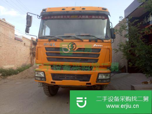 山西出售二手陜汽重卡德龍F(tuán)3000，340馬力自卸車