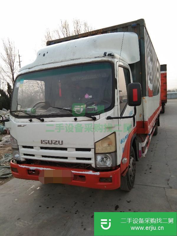 山東出售二手五十鈴廂式貨車