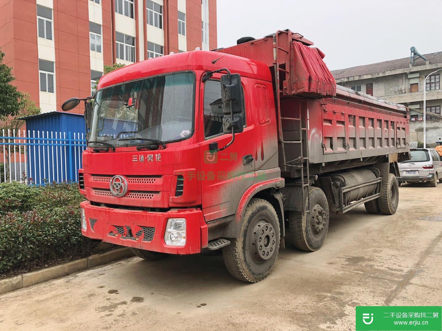 湖北出售二手三環十通310馬力自卸車