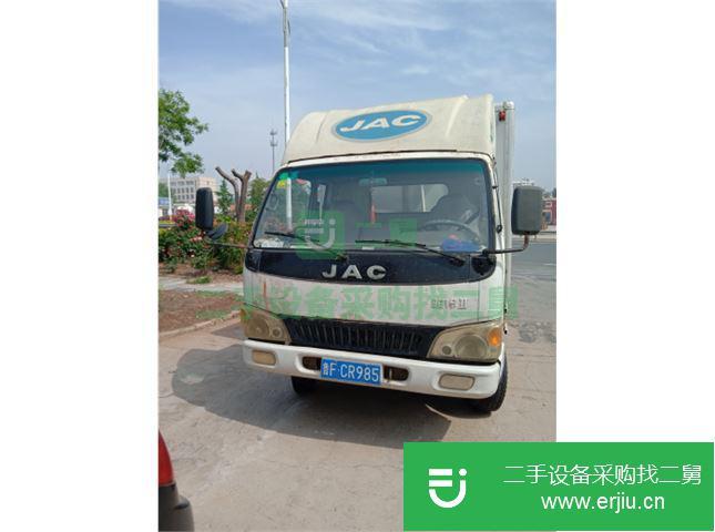 山東出售二手江淮駿鈴輕卡廂式貨車