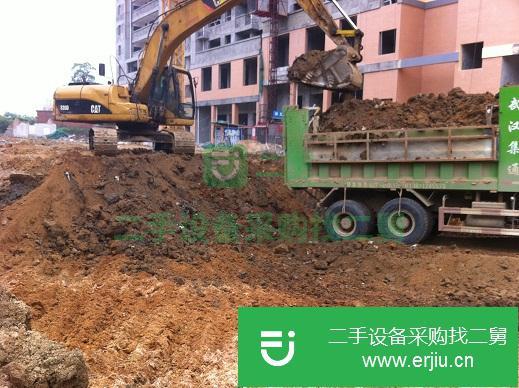 湖北出售二手卡特彼勒320D挖掘機