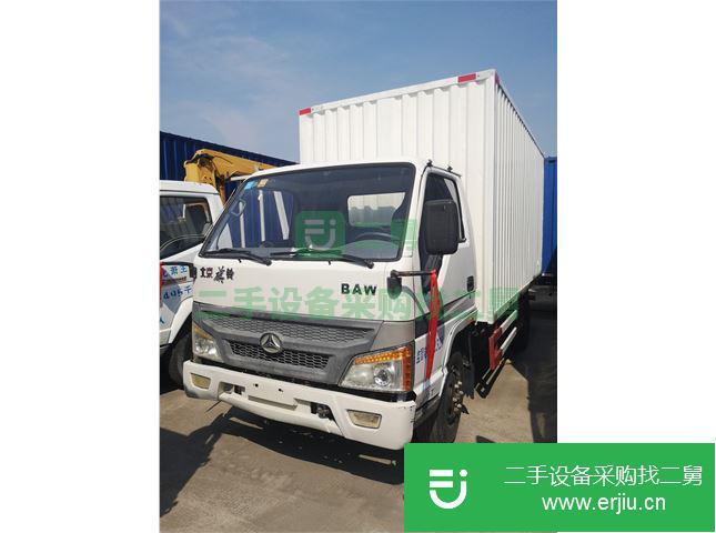 浙江出售二手北奔重汽箱式貨車