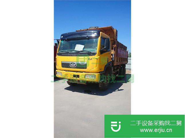 河北出售二手青島解放自卸車