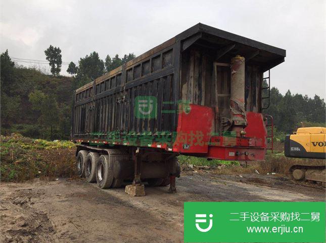 四川出售二手自卸半掛車
