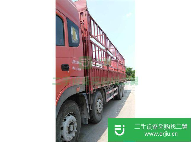 江蘇出售二手 精功重卡倉棚式貨車 290馬力