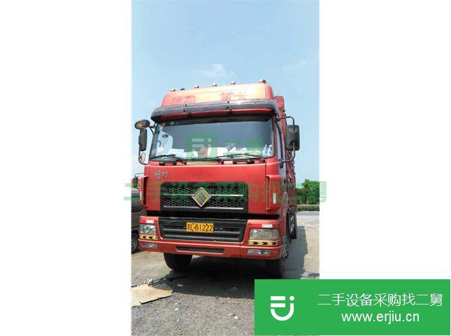 江蘇出售二手 精功重卡倉棚式貨車 290馬力