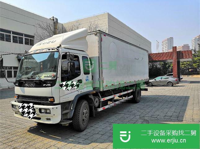遼寧出售二手五十鈴廂式貨車
