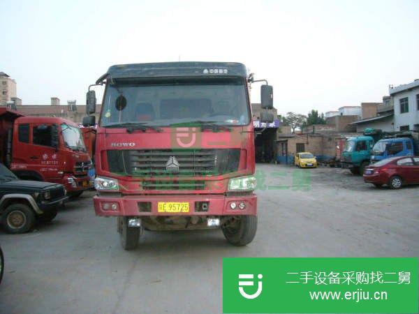 陜西出售二手中國重汽豪沃自卸車 300馬力