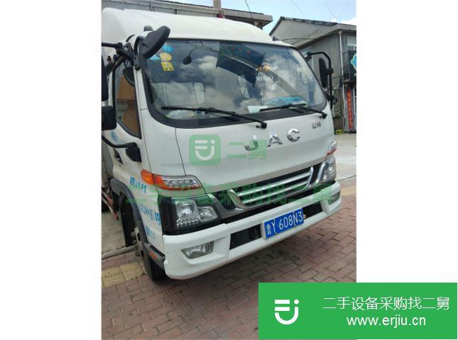 山東出售二手江淮駿鈴140馬力廂式貨車