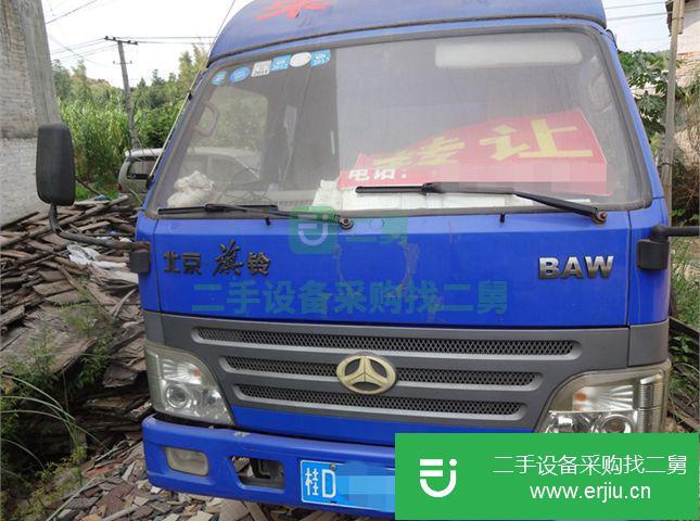 廣西出售二手輕卡北京旗鈴貨車  103馬力