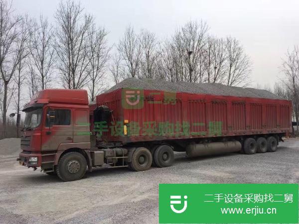 河南出售二手德龍F3000半掛車