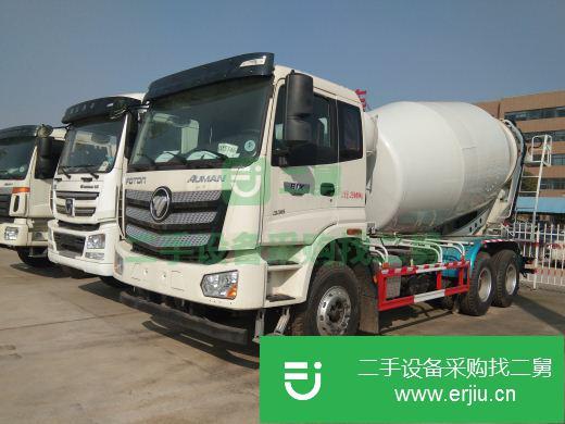 湖北出售二手12方福田歐曼攪拌車