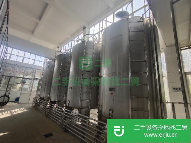 江蘇低價出售轉讓二手乳品發酵儲罐