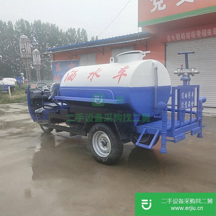 山東出售二手三輪灑水車