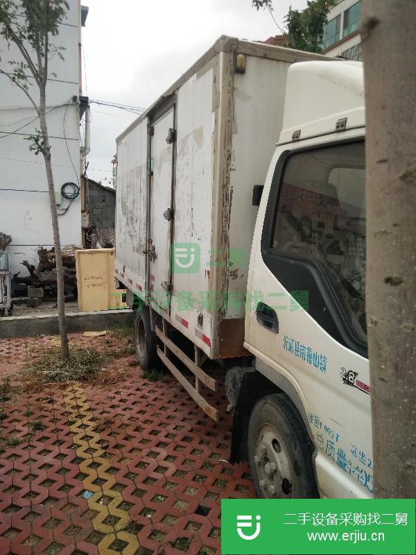 山東出售二手江淮帥鈴廂式貨車