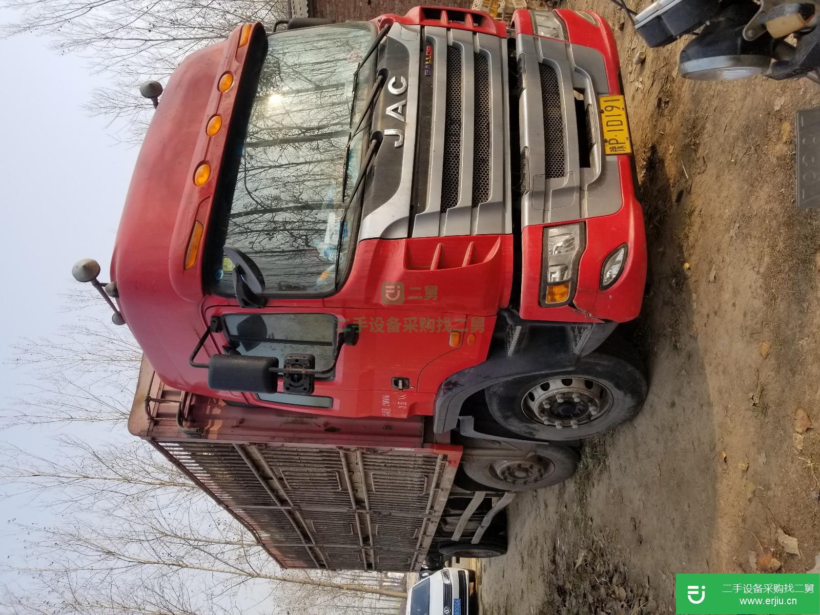 河南出售二手江淮格爾發高欄載貨車