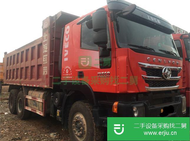 江西出售二手上汽紅巖杰獅自卸車