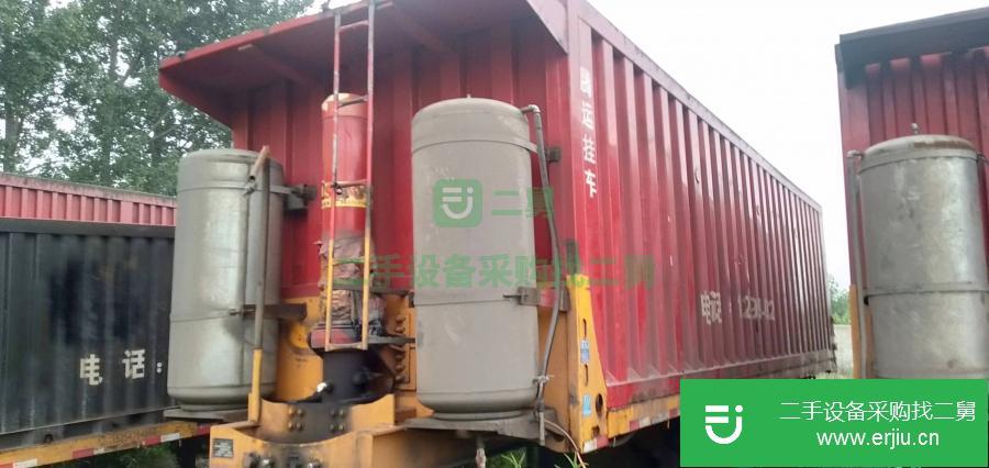 山東出售二手的廂式半掛車