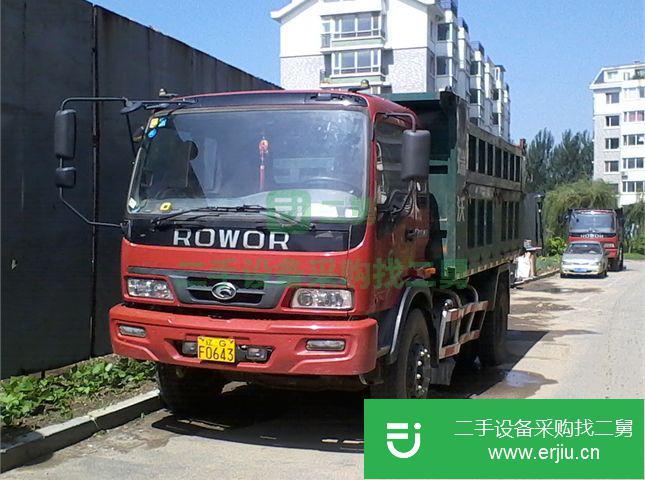 遼寧出售二手瑞沃自卸車