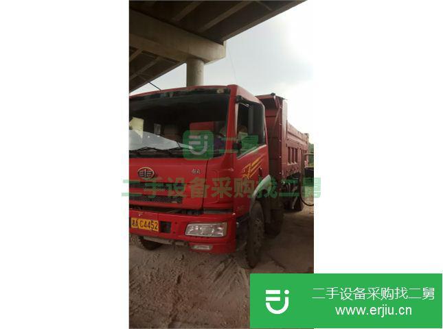 湖南出售二手一汽解放自卸車