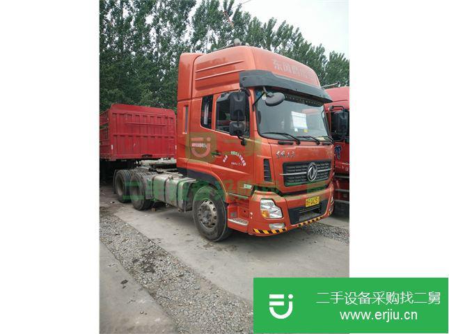 山東出售二手東風天龍牽引車  375馬力