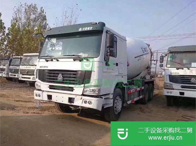 山東出售二手中國重汽豪沃攪拌車
