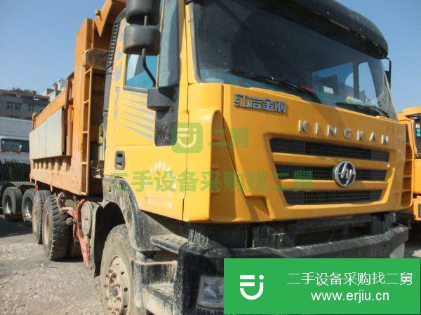 貴州出售二手紅巖金剛后八輪自卸車
