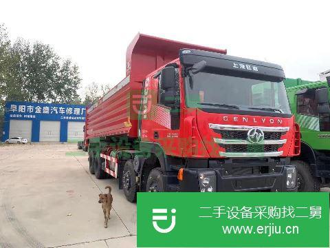 上海出售二手上汽紅巖前四后八自卸車