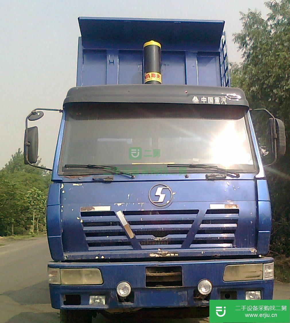 河南出售二手陜汽奧龍自卸車