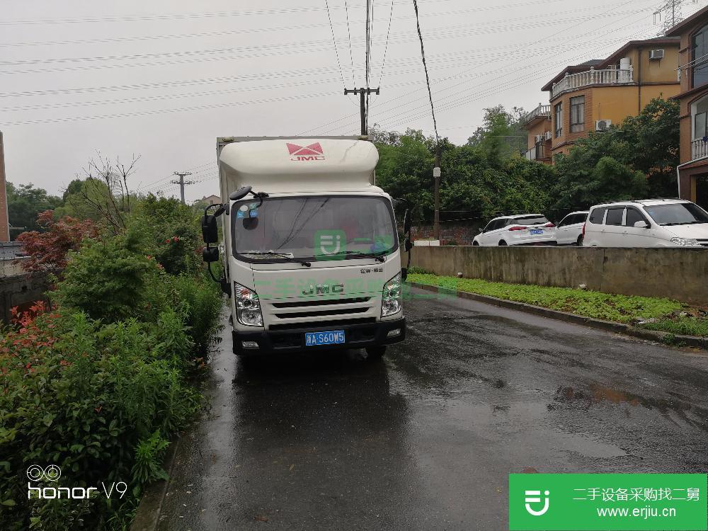 浙江出售二手江淮箱式貨車