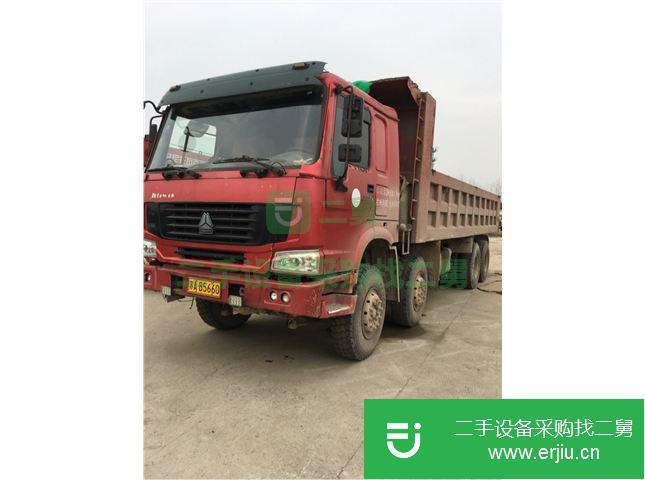 江蘇出售二手中國重汽自卸車