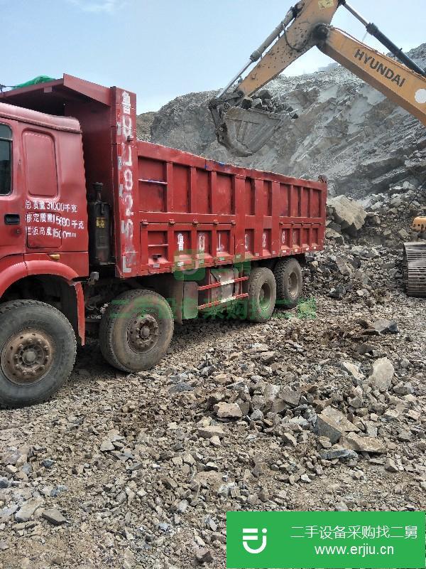 山東出售二手重汽豪沃自卸車