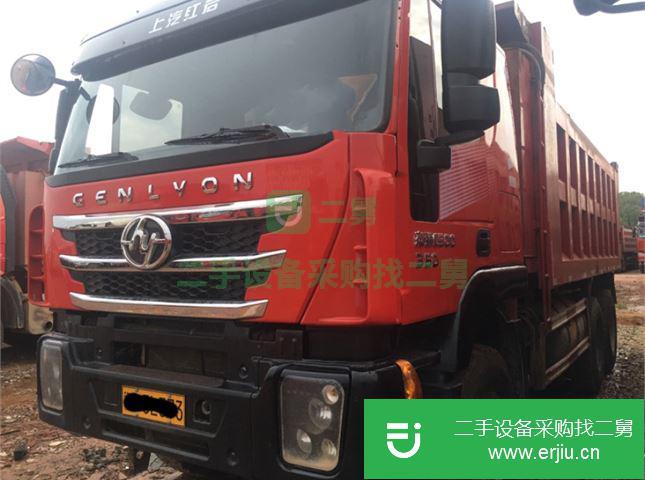 江西出售二手上汽紅巖杰獅自卸車