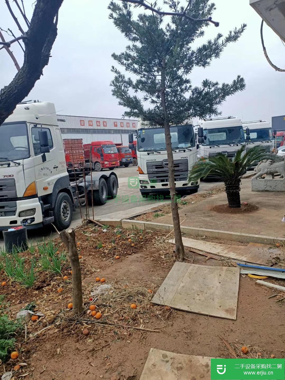 江西出售二手廣汽日野700重卡牽引車
