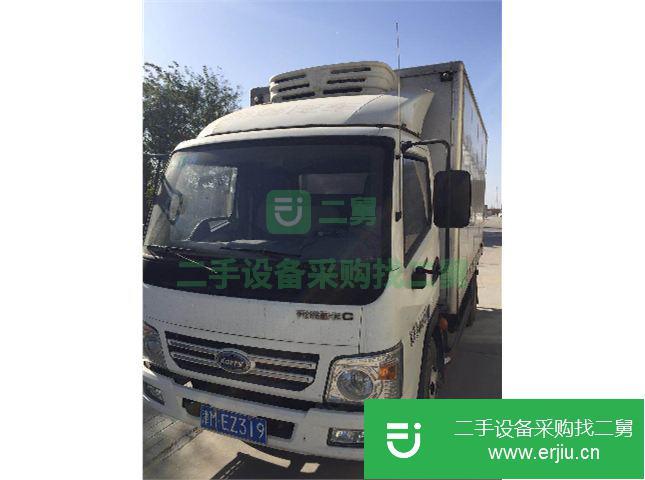 天津出售二手開瑞綠卡廂式冷貨車