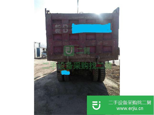 甘肅出售二手中國重汽豪沃自卸車   336馬力