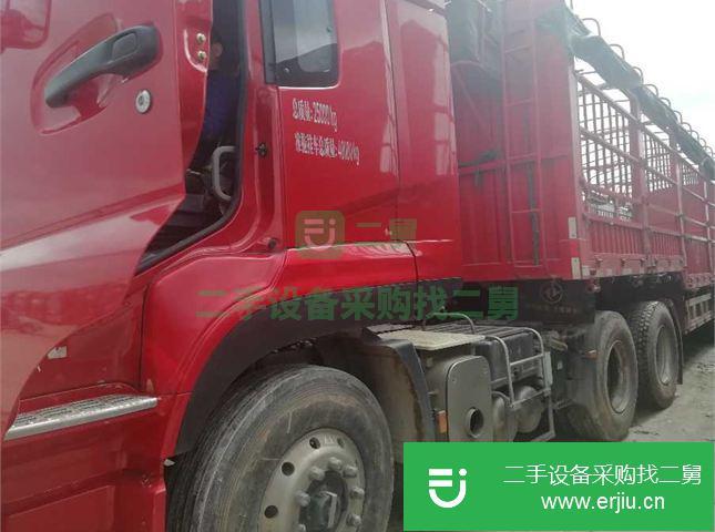 江西出售二手東風天龍倉柵貨車