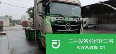 陜西出售二手福田歐曼420馬力牽引車