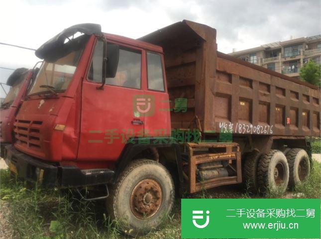 浙江出售二手陜汽重卡前二后八自卸車