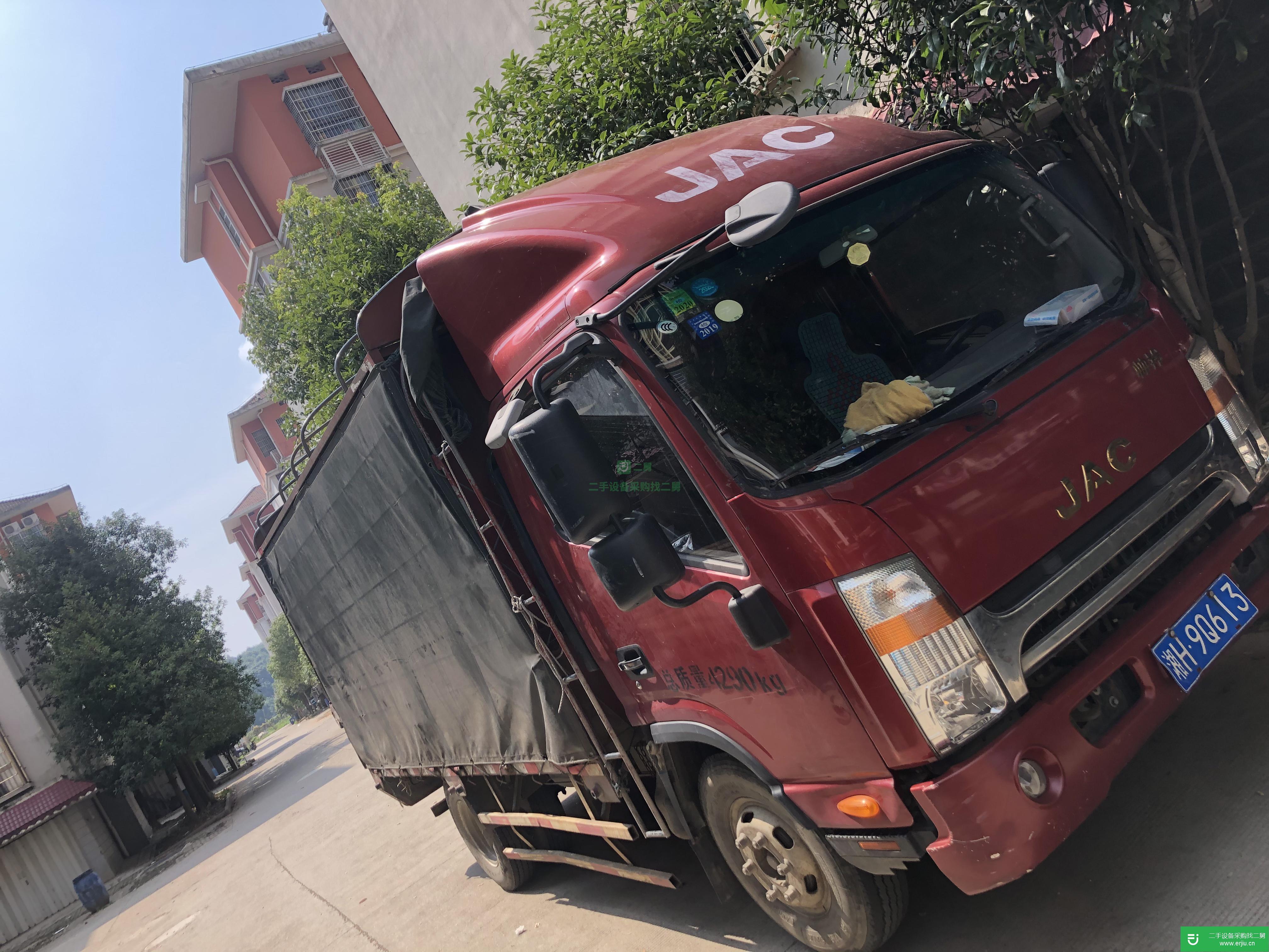 湖南出售二手江淮帥鈴載貨車113馬力