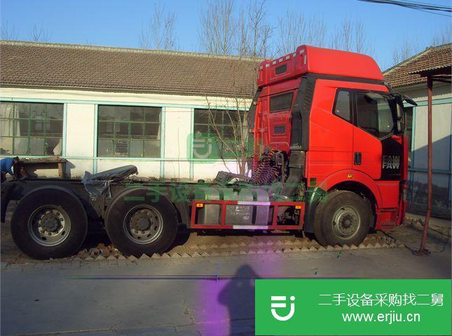 天津出售二手一汽解放牽引車 375馬力