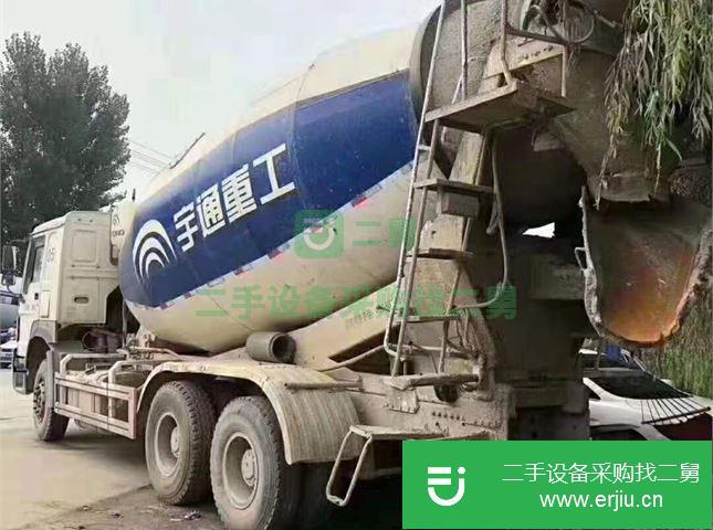山東出售二手中國重汽混凝土攪拌車