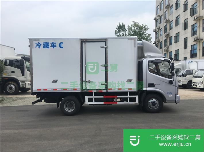 湖北出售福田歐馬可藍(lán)牌4米2冷藏車