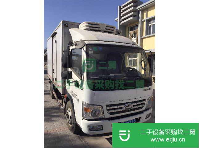 天津出售二手開瑞綠卡廂式冷貨車