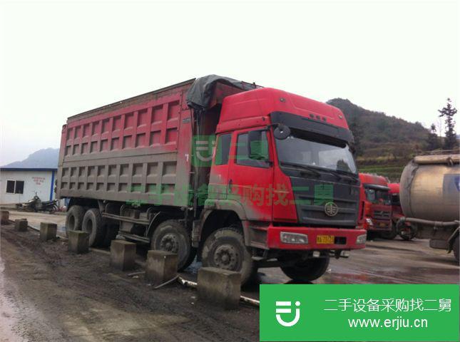 貴州出售二手一汽解放自卸車