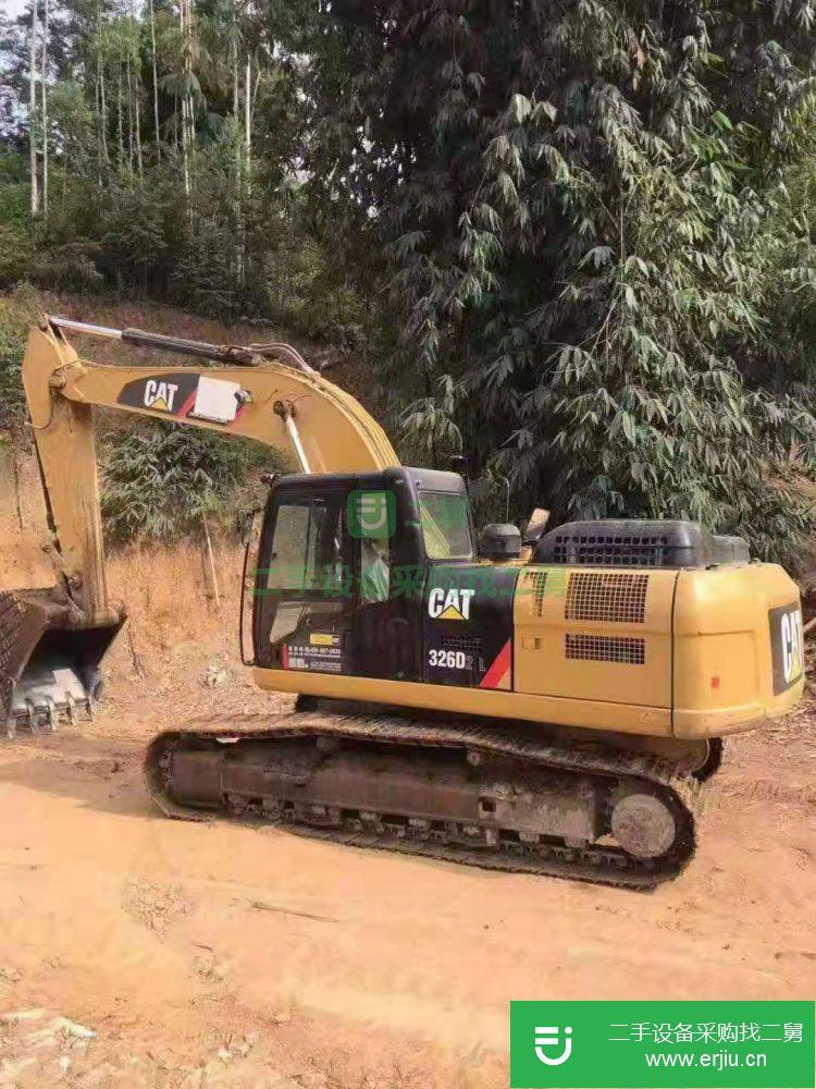 云南出售二手卡特彼勒326D2L挖掘機(jī)