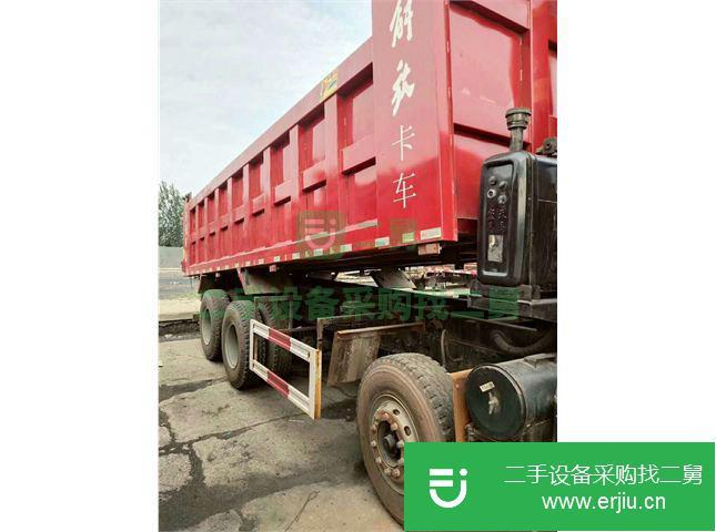 山西出售二手一汽解放J6前四后八自卸車